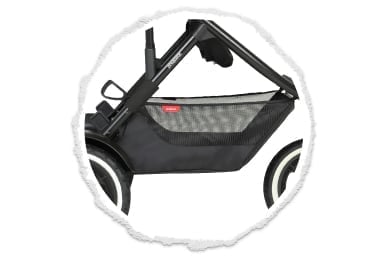 so much storage space for up to 10kg / 22lbs!
