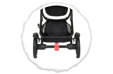 easy access foot park brake