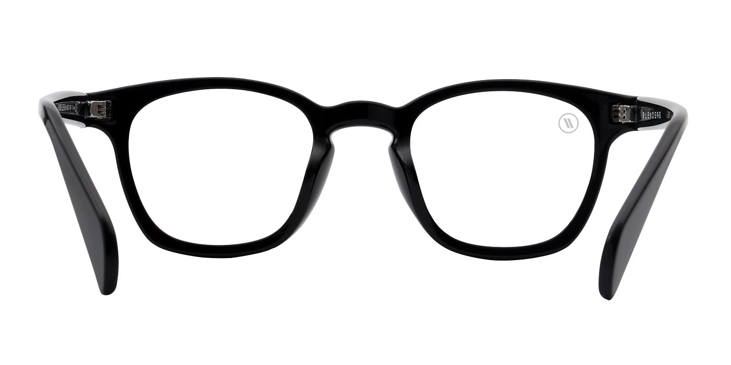 Ryder Lee RX Glasses Gloss Black Frame with Clear Lens