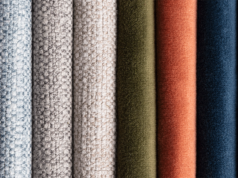 Close up of Swatch Materials