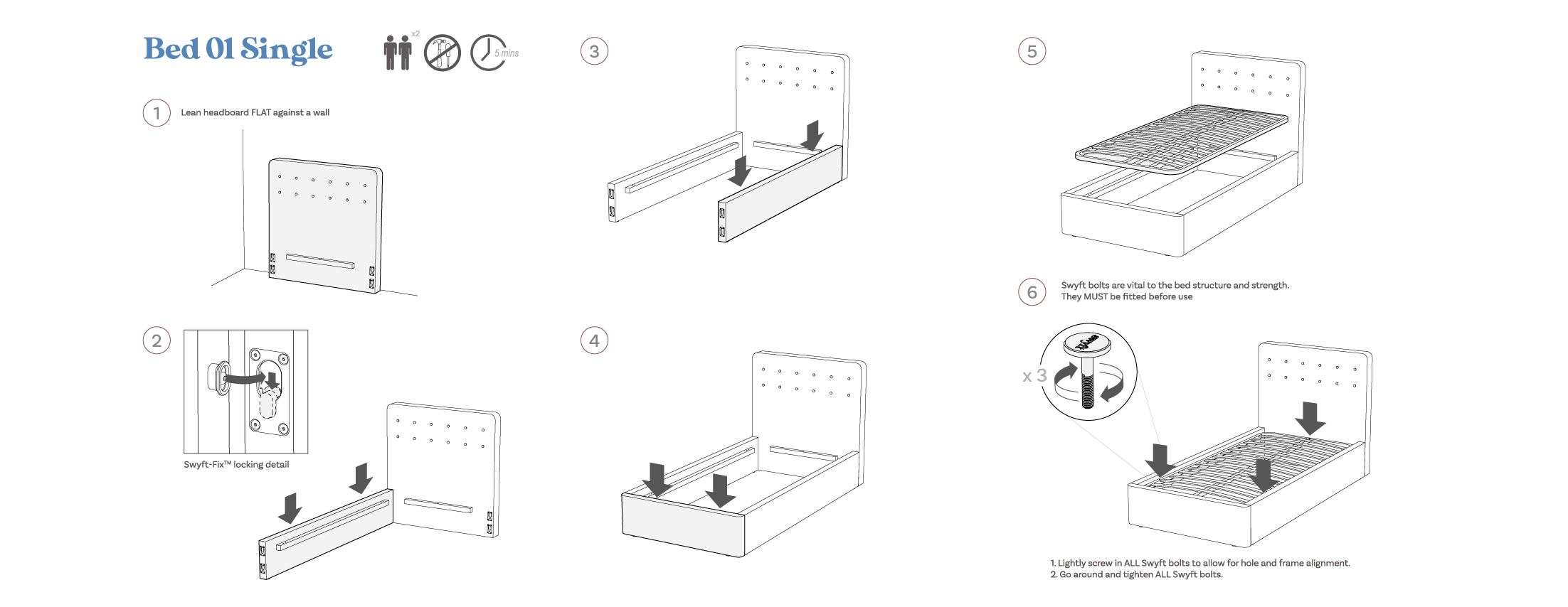 Bed dimensions