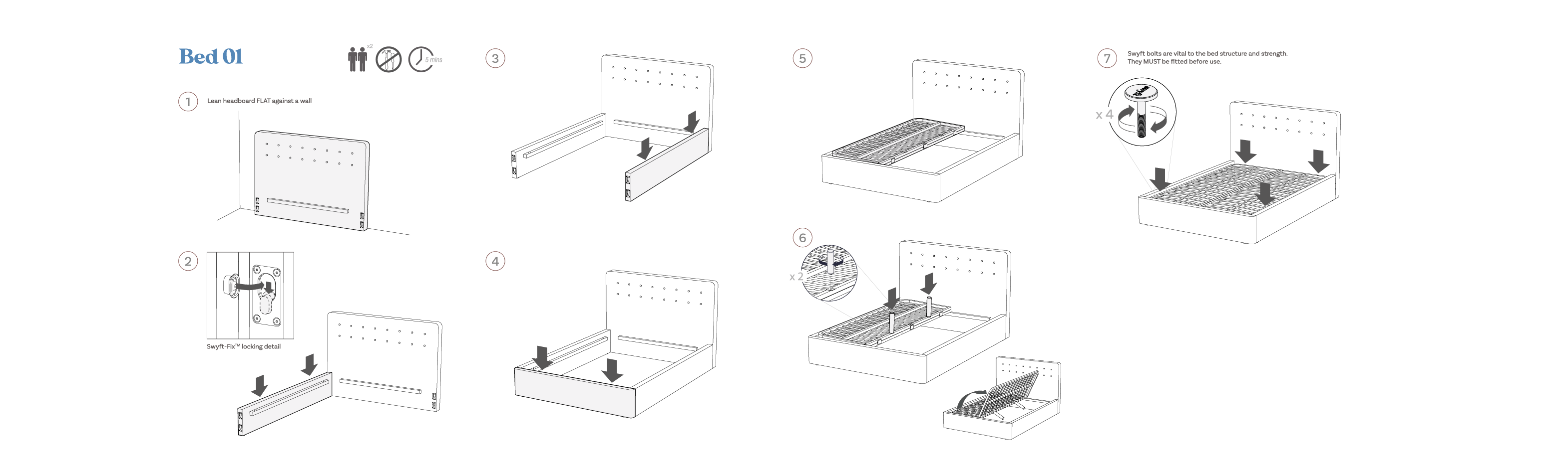 Bed dimensions