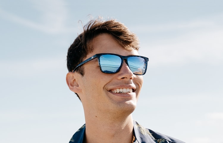 Sunglasses size on model