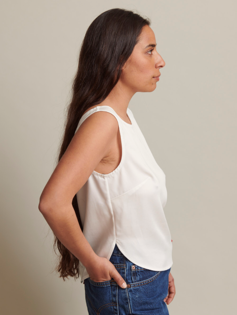 The Swoop Tank (Polished White)