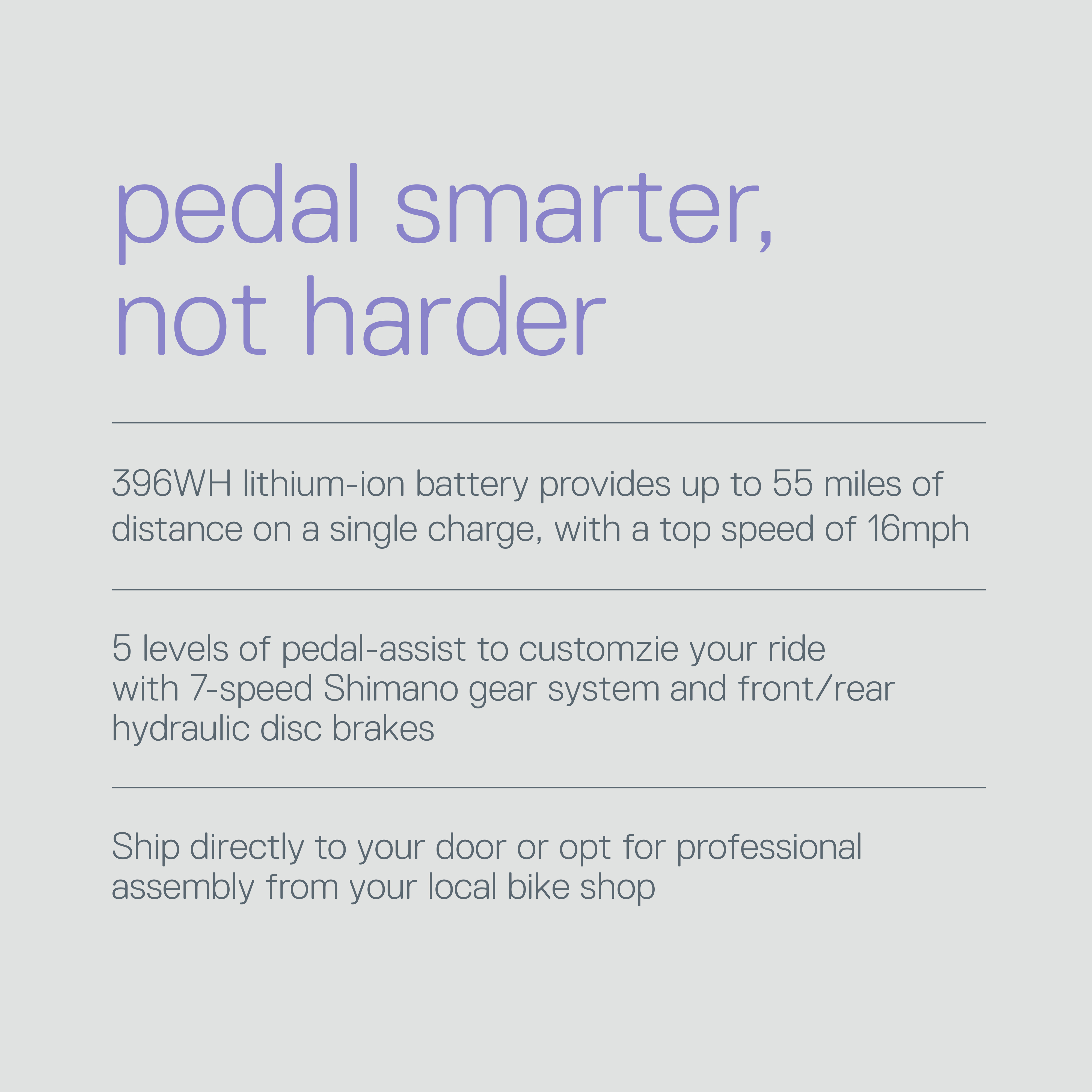 mDrive e-bike diagram