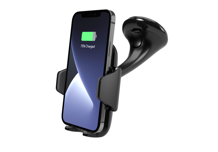 Wireless 10W Phone Car Charger & Dash Mount