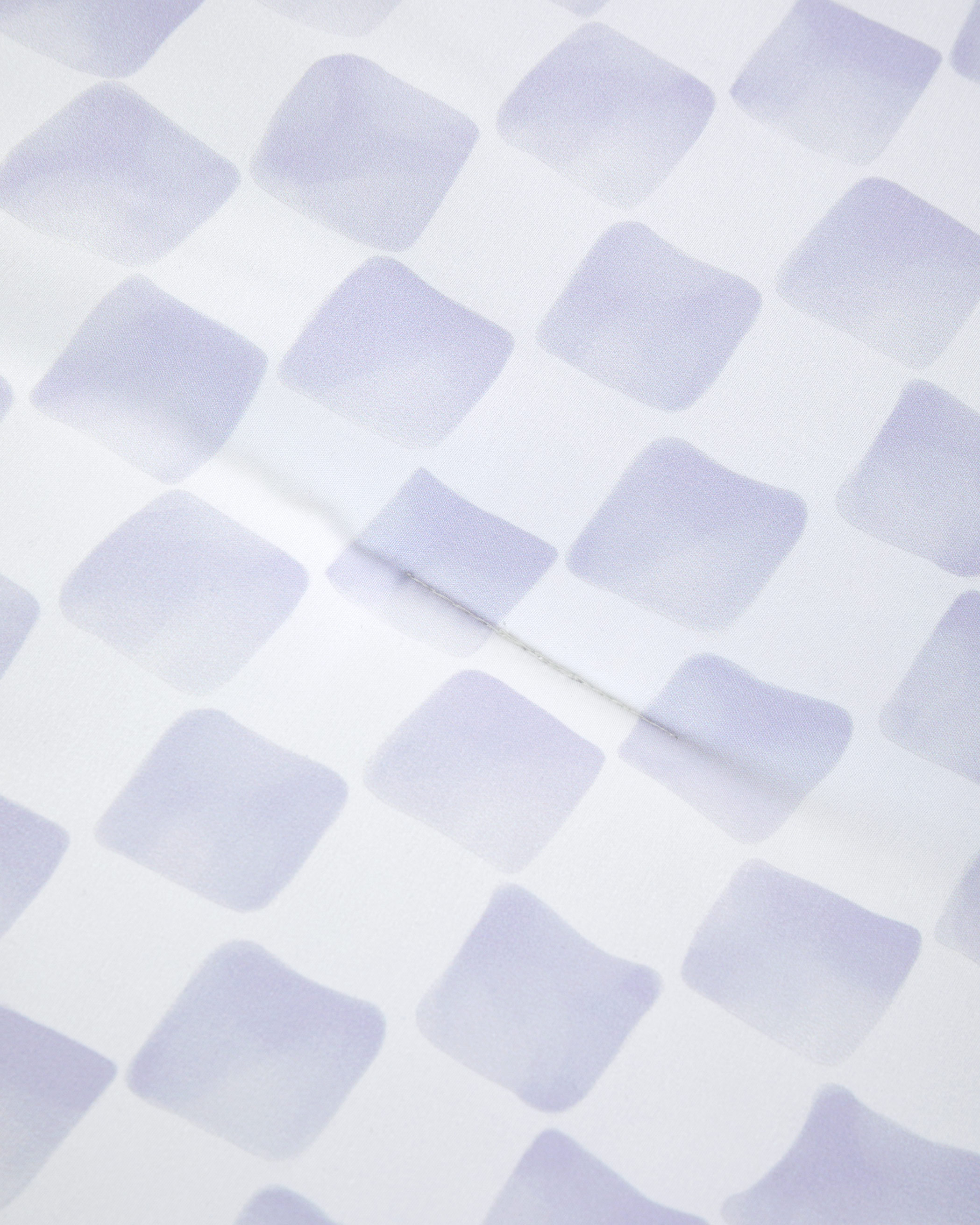 Lilac Mini Checkerboard Microfiber Comforter Set