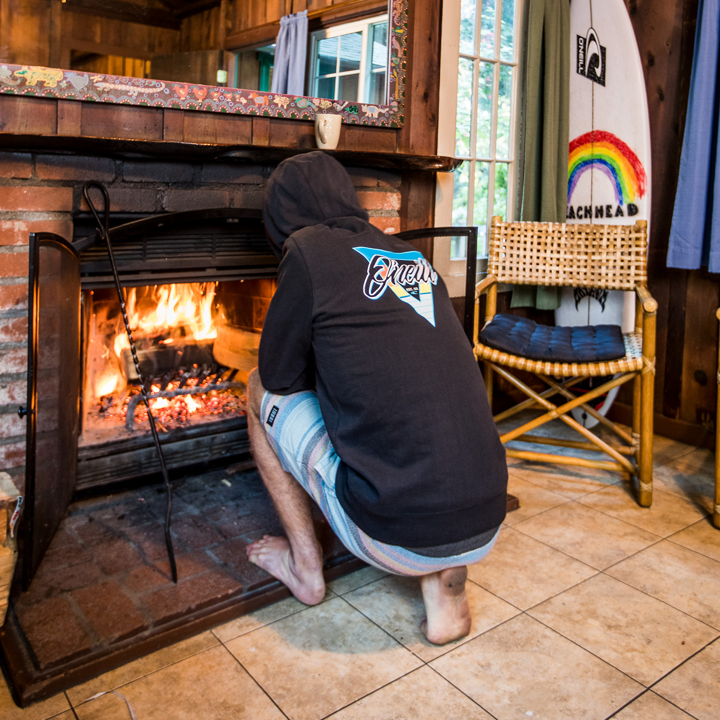 FIFTY TWO HOODED ZIP UP FLEECE
