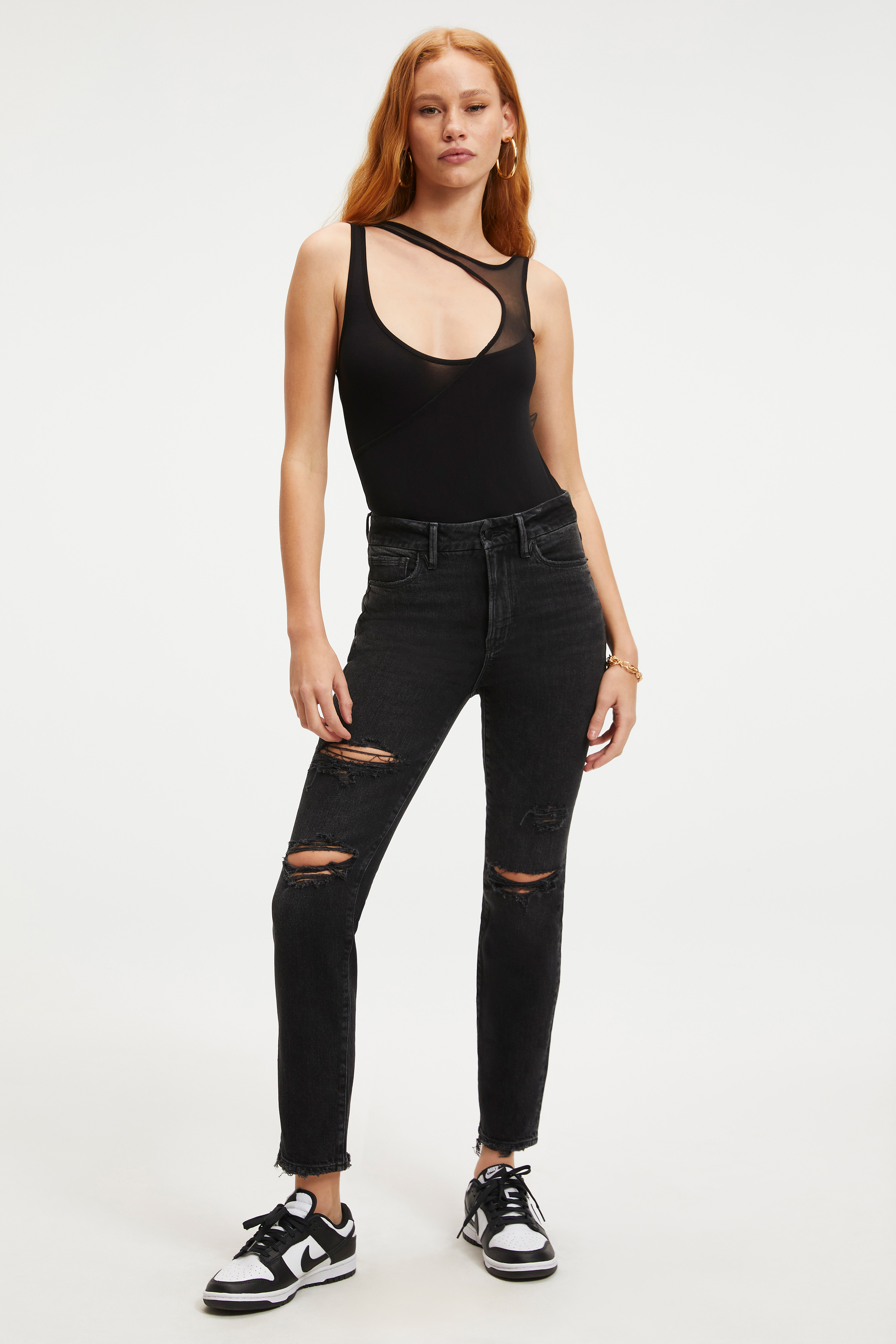 Styled With feature image for product THE CUT LAYERED BODYSUIT | BLACK001