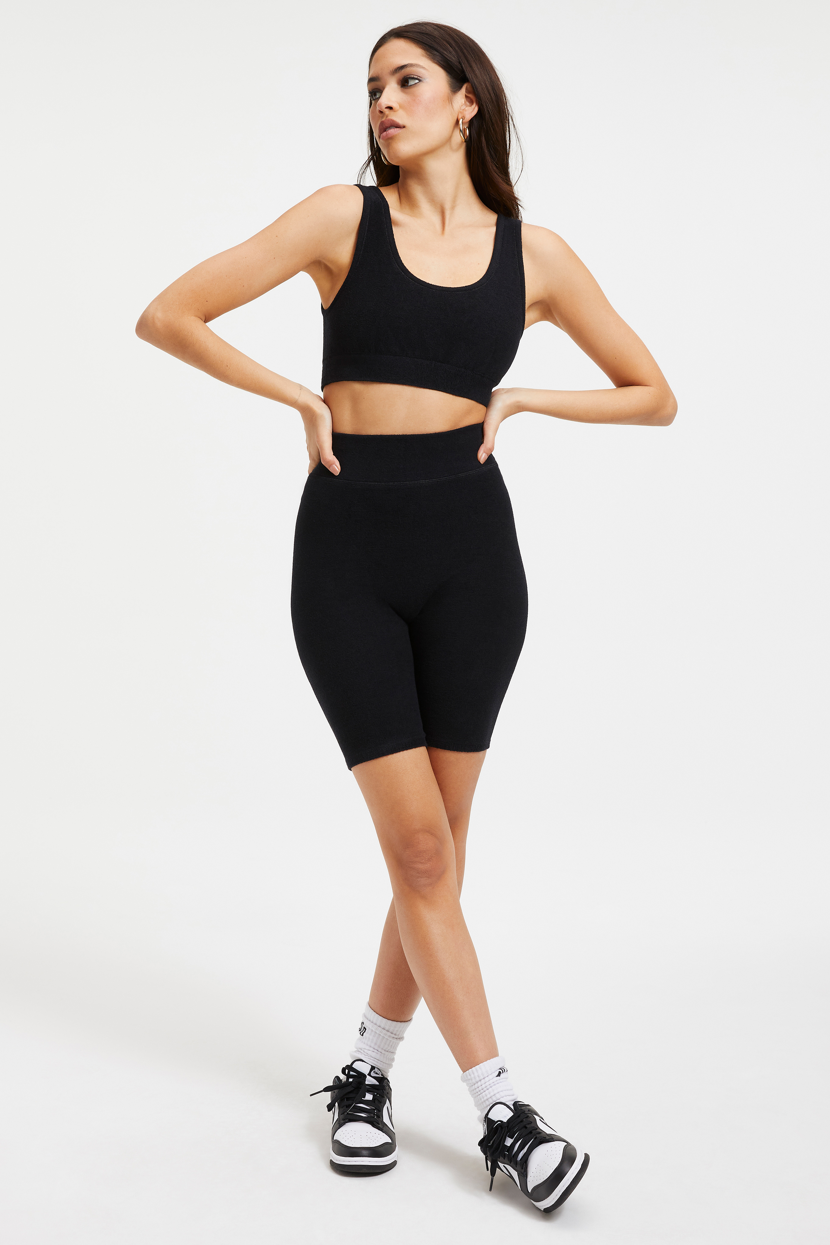 Styled With feature image for product TERRY BIKE SHORT | BLACK001