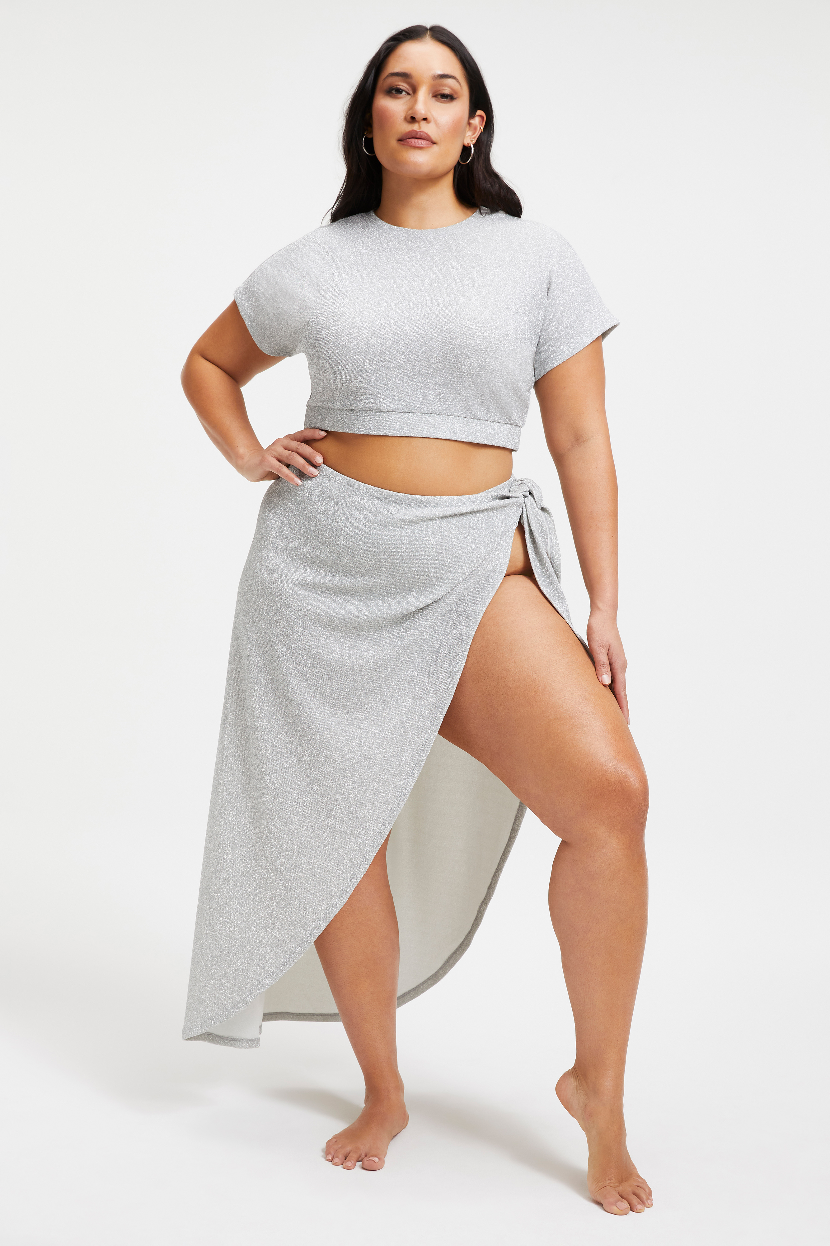 Styled With feature image for product SPARKLE TIE SARONG | SILVER001