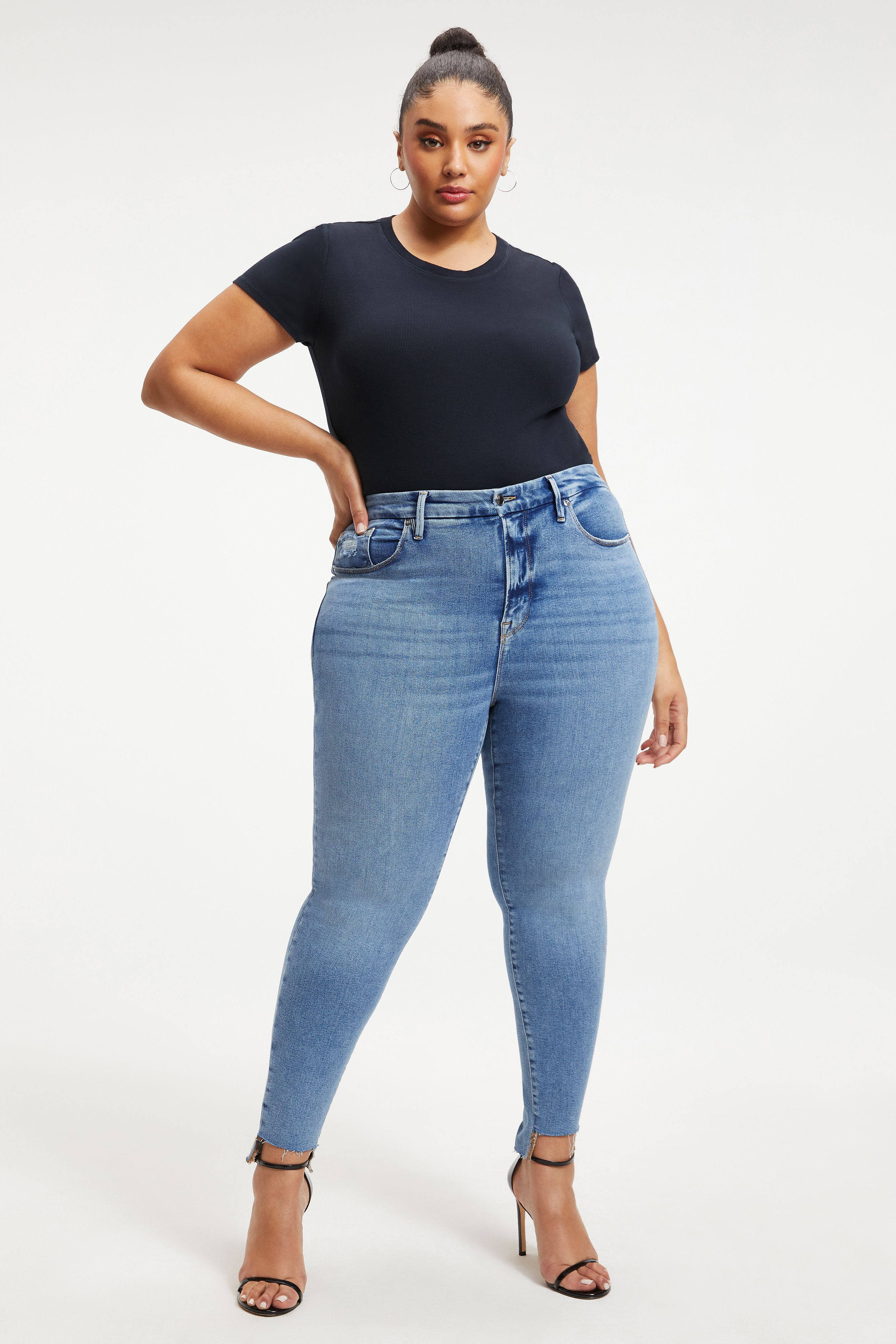 Styled With feature image for product GOOD WAIST STEP HEM | INDIGO143