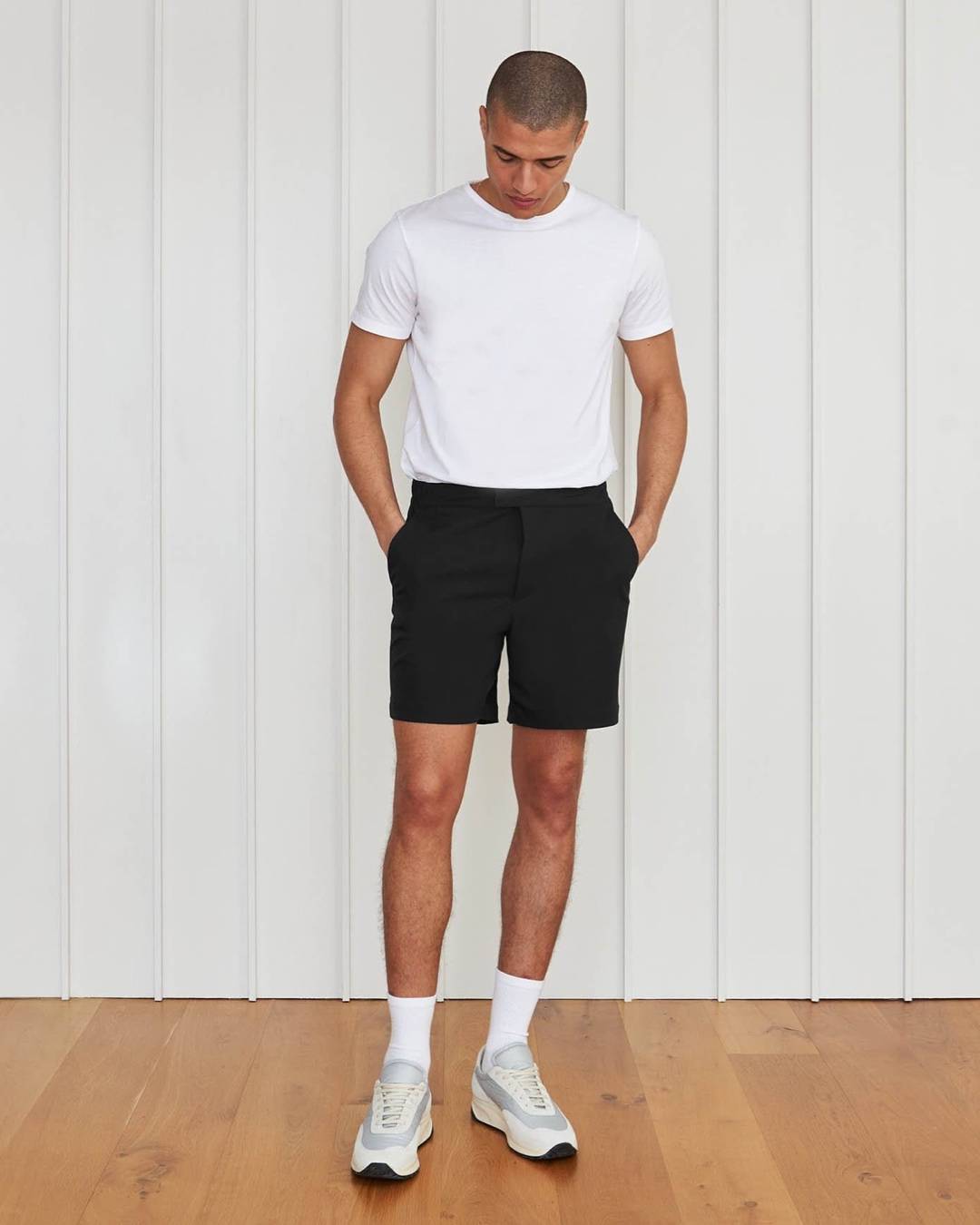 The Anywear Short 2.0 || Steel Blue | Recycled nylon without netting ...