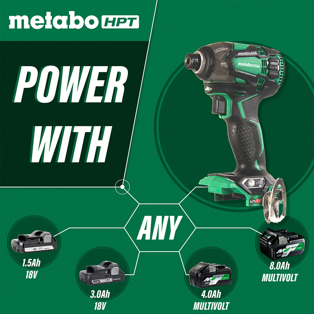 18V Lithium-Ion Cordless 1/4" Impact Driver (Tool Only)