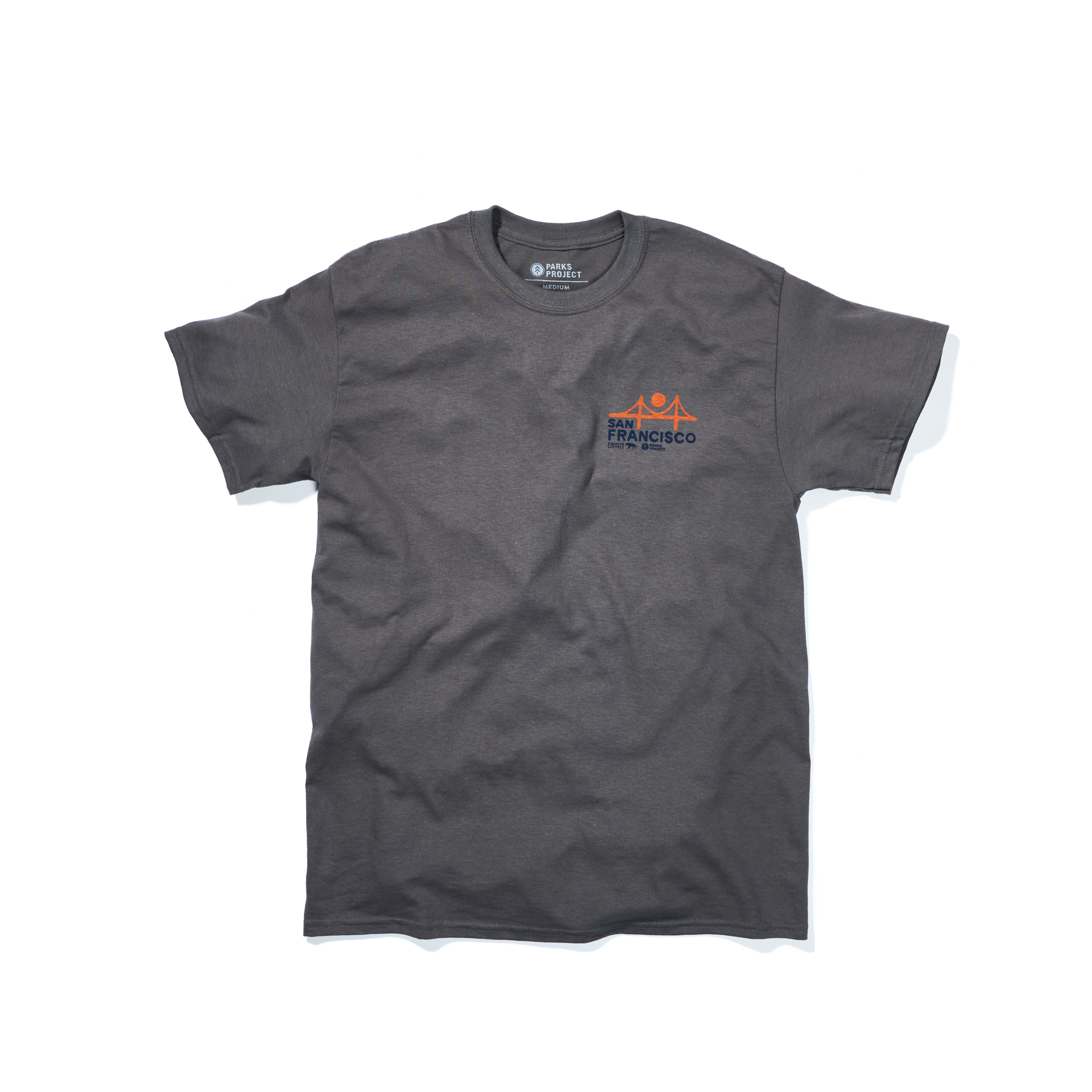 Parks Project Tee - Charcoal