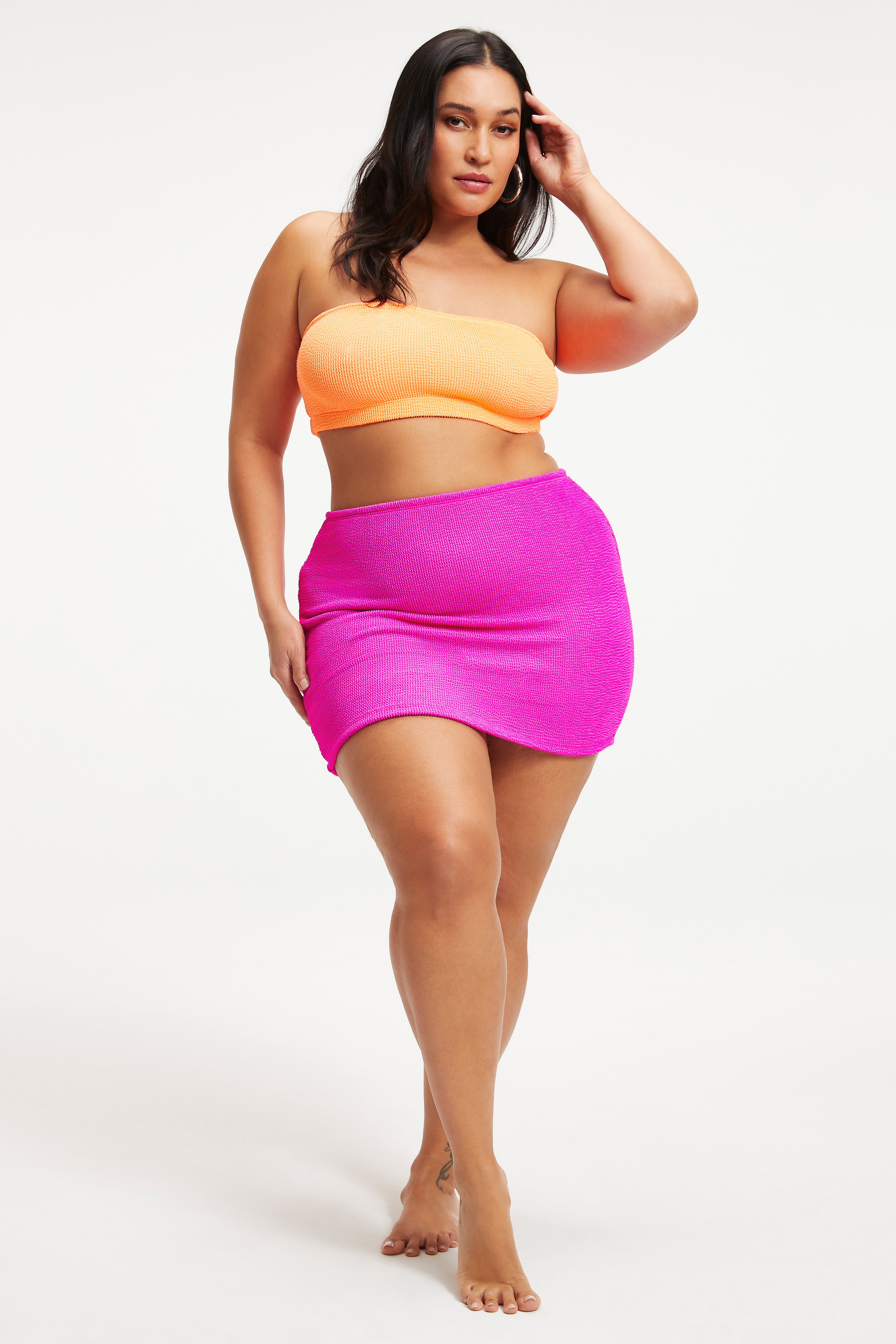 Styled With feature image for product ALWAYS FITS MINI SKIRT | HAWAIIAN PINK001
