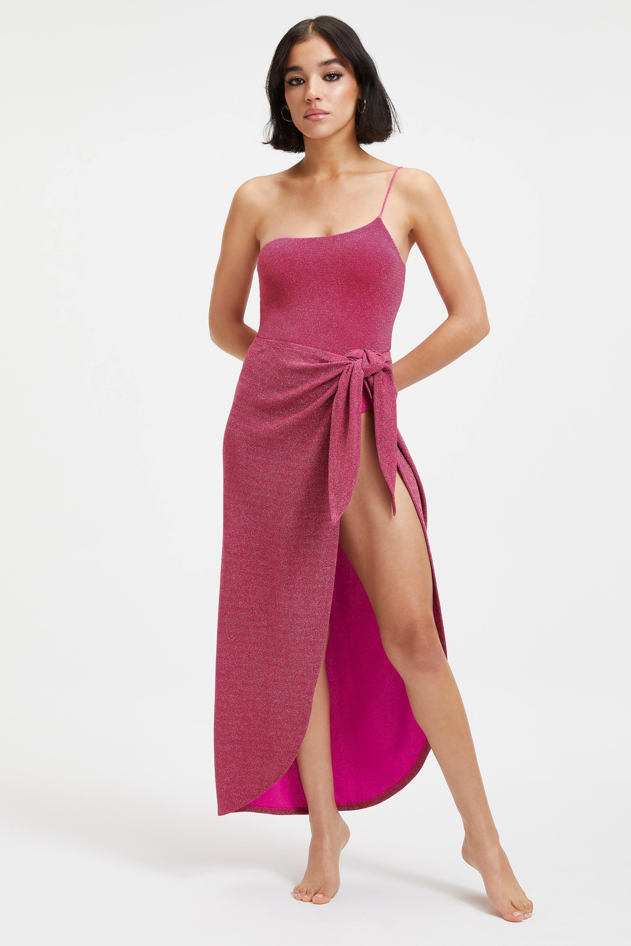 Styled With feature image for product SPARKLE TIE SARONG | HAWAIIAN PINK001