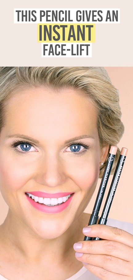 3 Custom Color Lifting & Clarifying Pencil - Beauty and the Boutique - This pencil gives you an instant face-lift