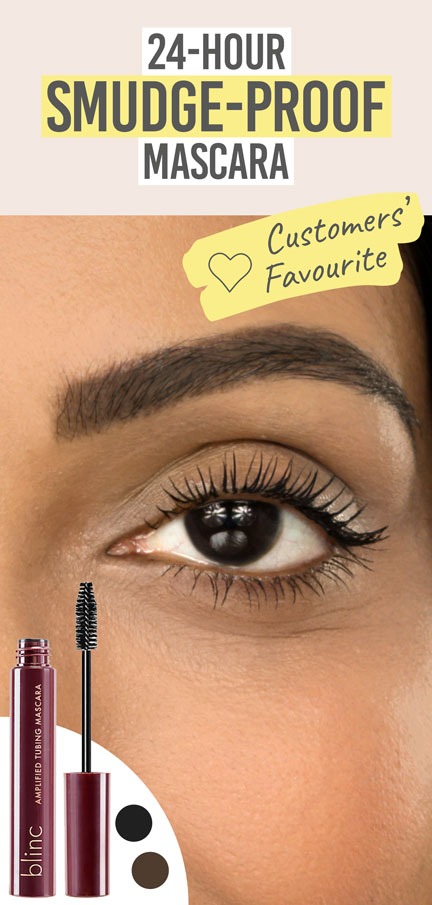 Blinc Cosmetics Amplified Mascara - Beauty and the Boutique - 24 hour smudge-proof mascara