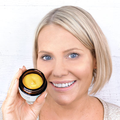 Awake Organics Divine Skin Moisture Balm how to use - Step 1