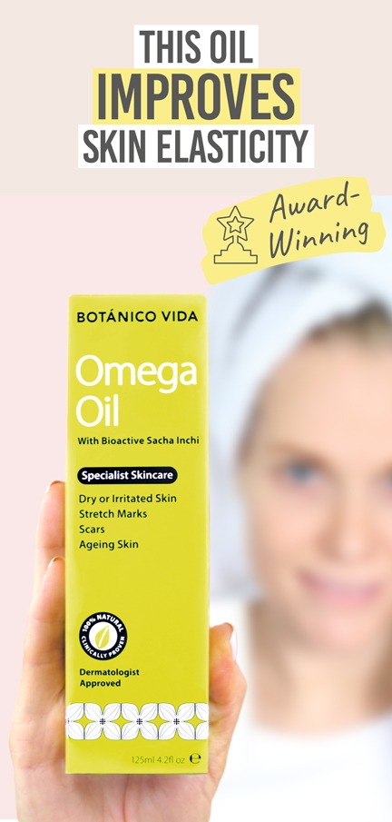 Botanico Vida Omega Oil - Beauty and the Boutique - This oil improves skin elasticity!