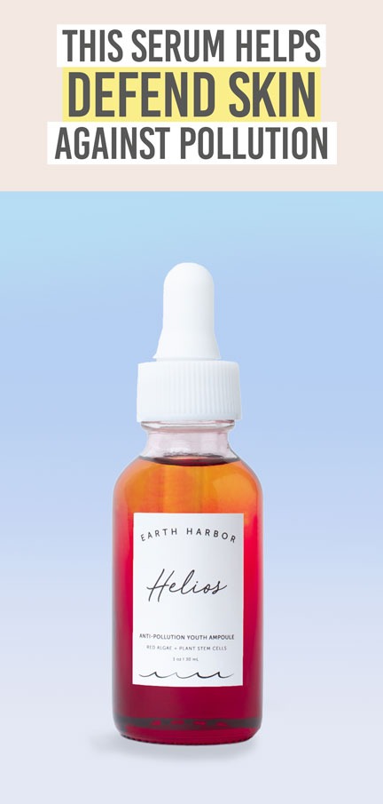 Earth Harbor Helios Anti-Pollution Serum - Beauty and the Boutique - This serum helps skin defend against pollution