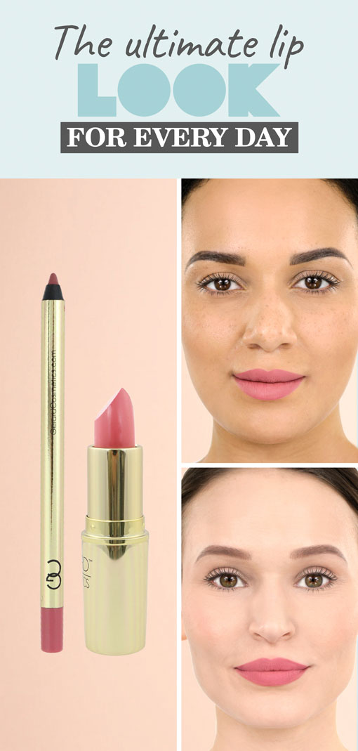 Vintage Rose Lipstick and Bel Air Lip Pencil