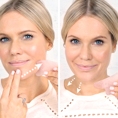 Gua Sha how to use - Use 1 - Step 1