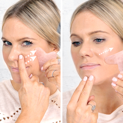 Gua Sha how to use - Use 2- Step 1