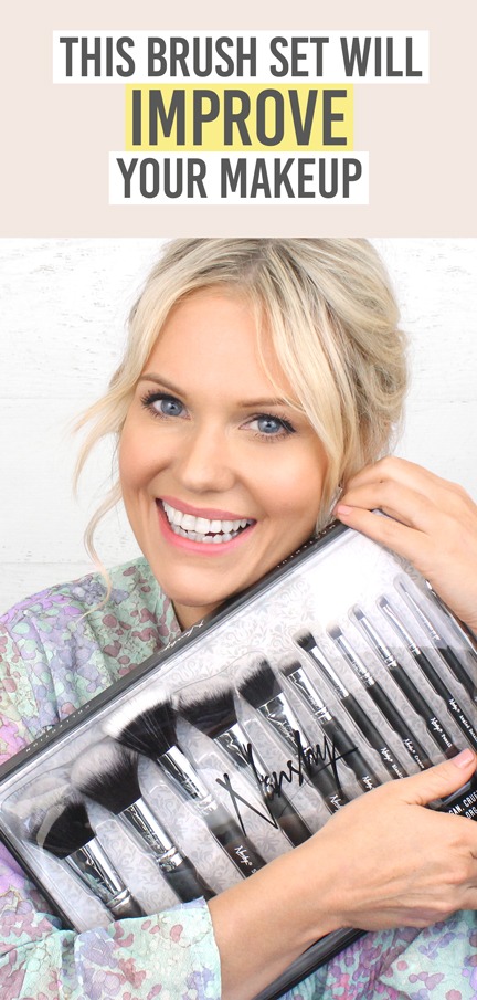 Nanshy Masterful Collection - Beauty and the Boutique - This brush set will improve your makeup 