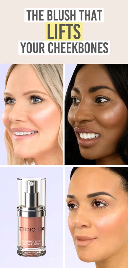 Studio 10 Plumping Blush Glow Plexion - Beauty and the Boutique - The blush that lifts your cheekbones