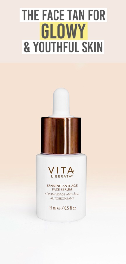 Vita Liberata Self Tanning Anti Age Serum - Beauty and the Boutique - The facial tan for glowy & youthful skin