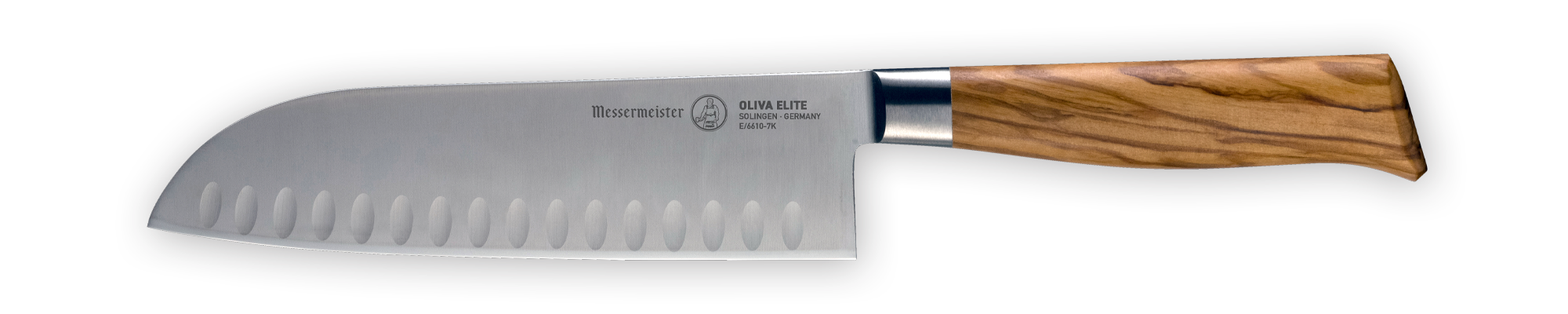 Oliva Elite Kullens Santoku Knife - 7" image