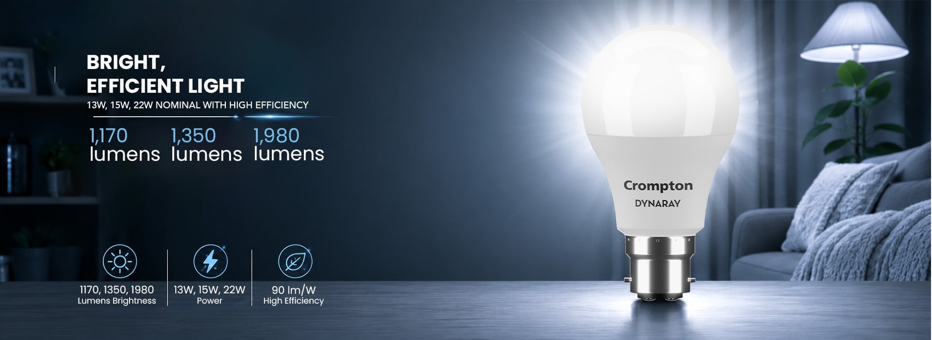 Bright Efficient Light