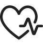 Heart rate symbol