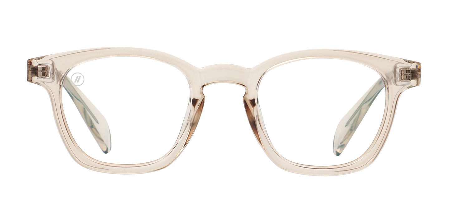 Spark RX Glasses Gloss Tan Frame with Clear Lens Prescription