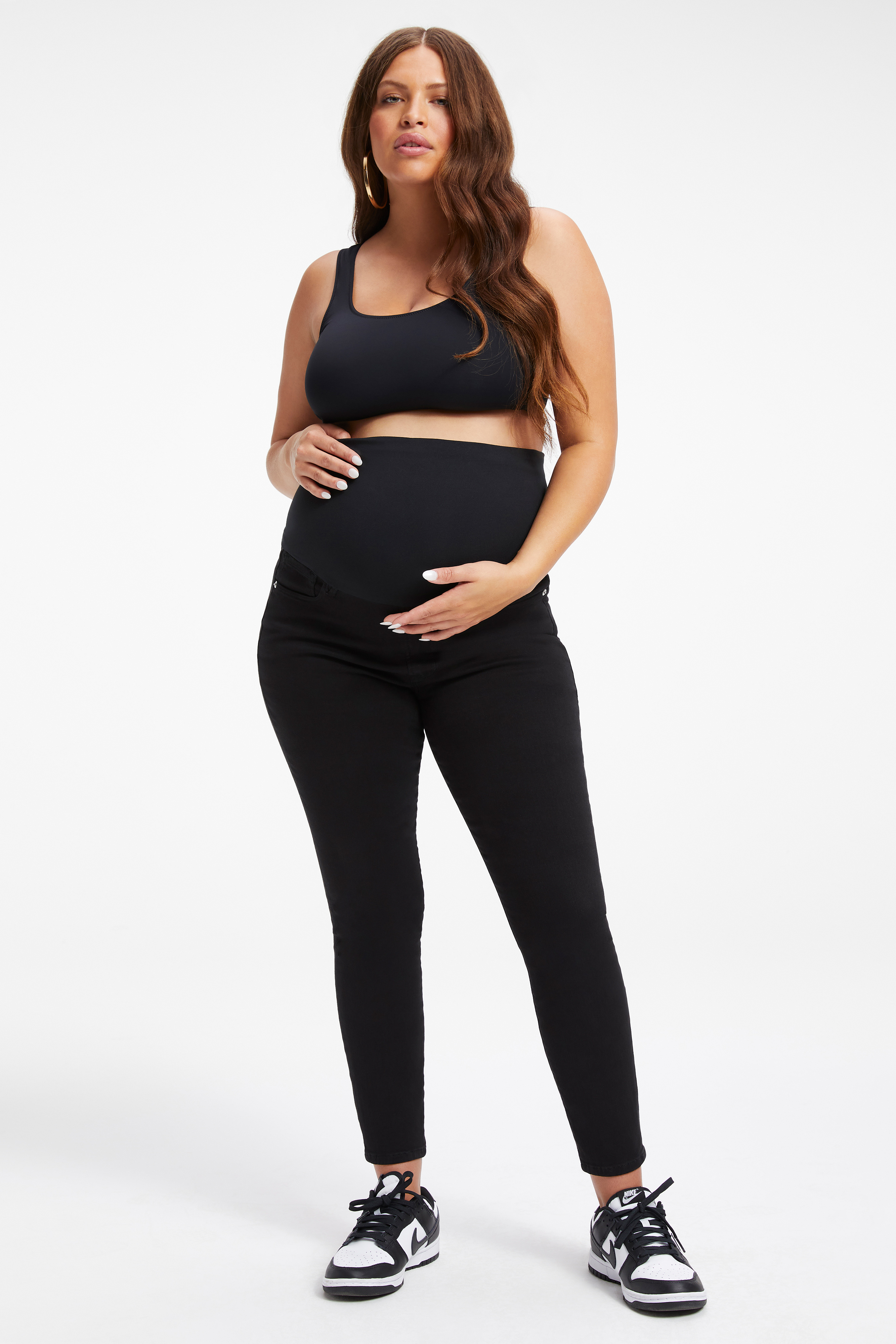 Styled With feature image for product MATERNITY GOOD LEGS CROP | BLACK001