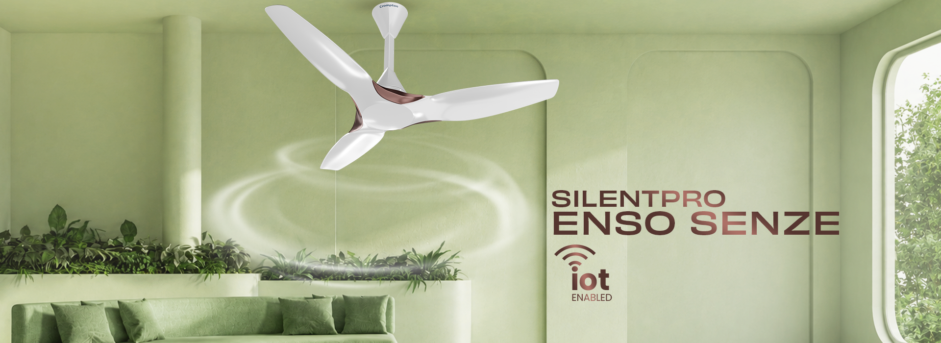 Crompton SilentPro Enso Senze IOT Ceiling Fan