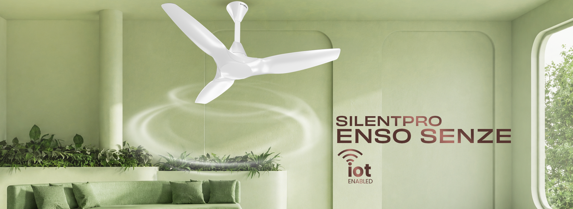 Crompton SilentPro Enso Senze IOT Ceiling Fan