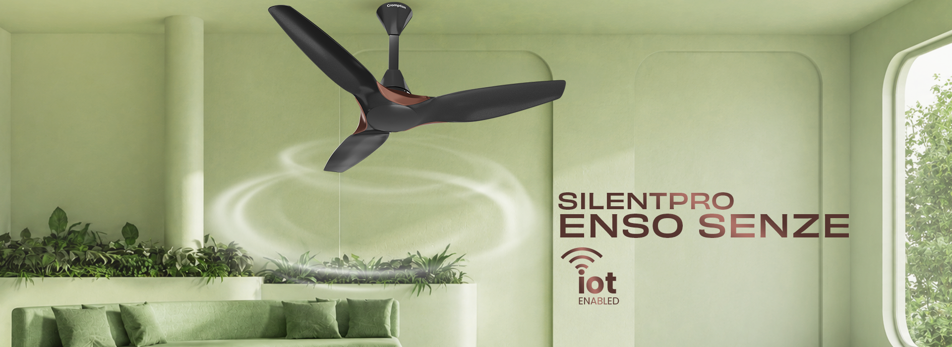 Crompton SilentPro Enso Senze IOT Ceiling Fan