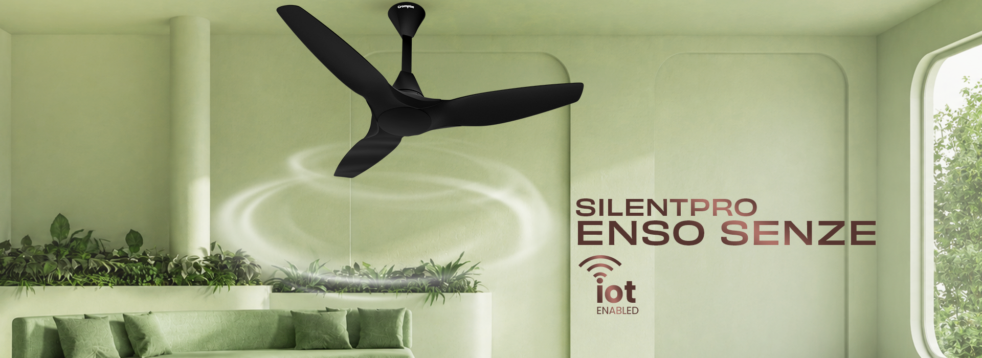 Crompton SilentPro Enso Senze IOT Ceiling Fan
