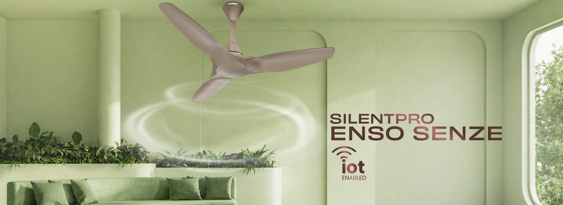 Crompton SilentPro Enso Senze IOT Ceiling Fan