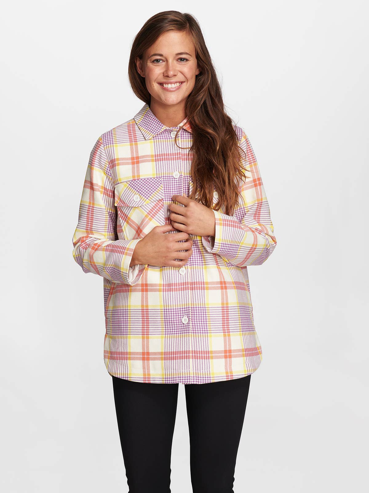 Women's Check Over Shirt