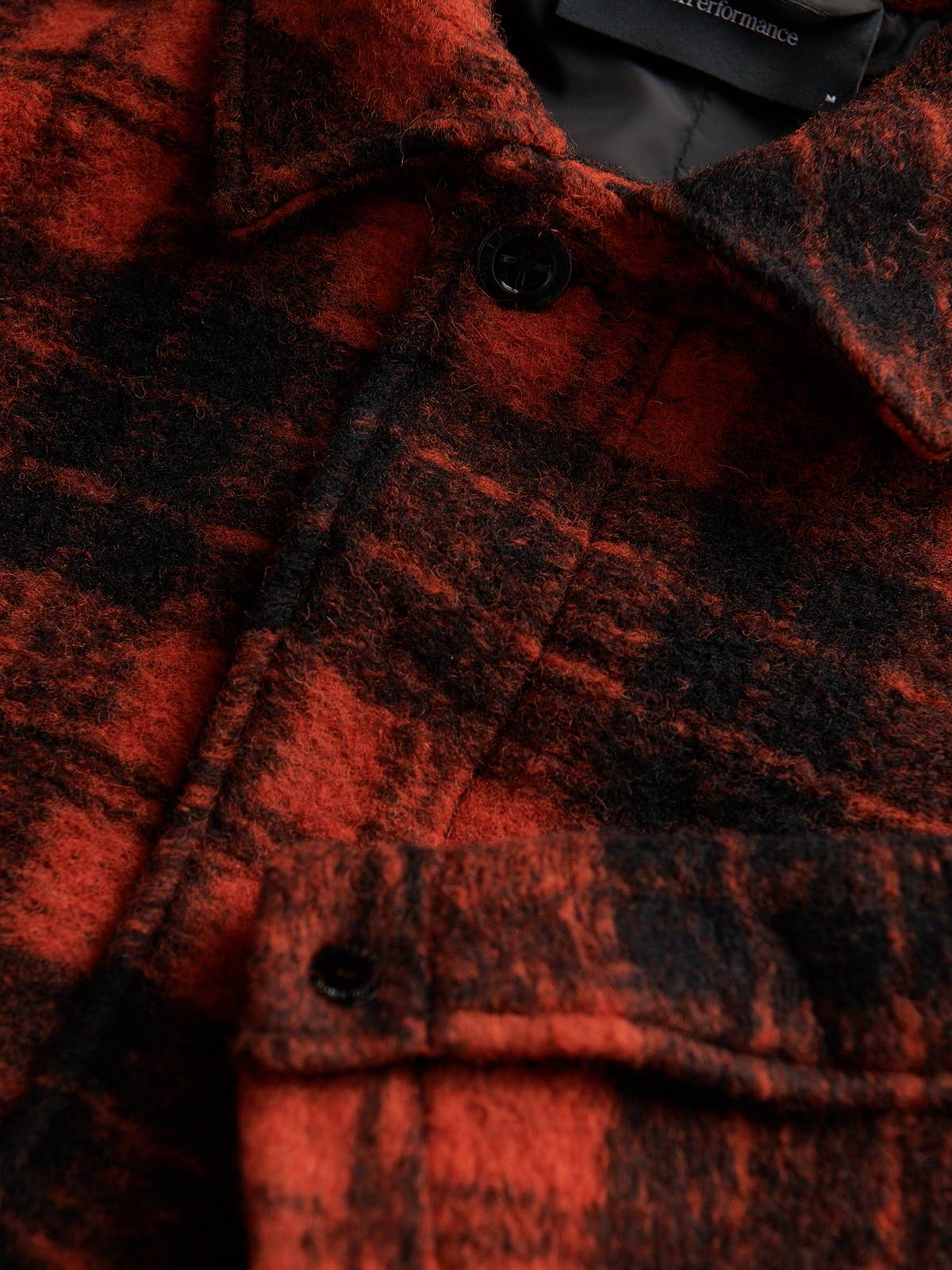 Men's Check Wool Shirt