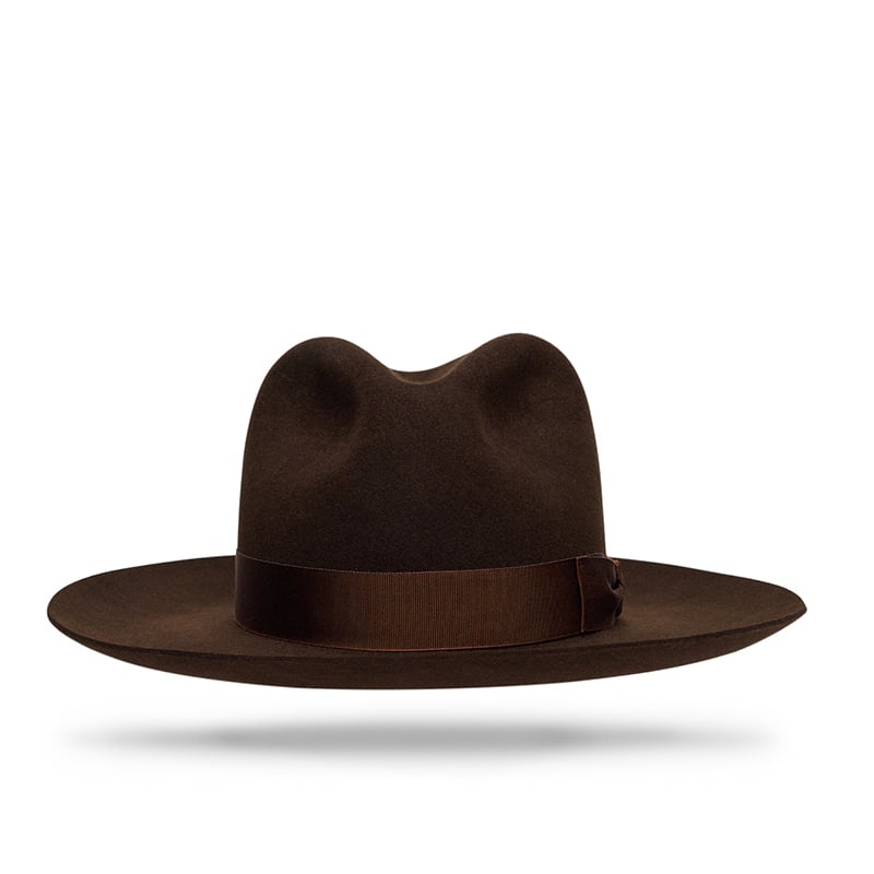 Jager Wide Brim  Chocolate Brown