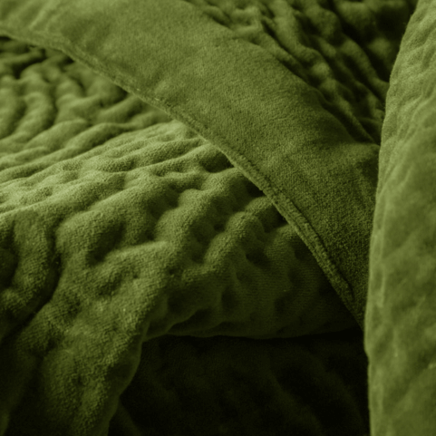 Green Velvet Fabric