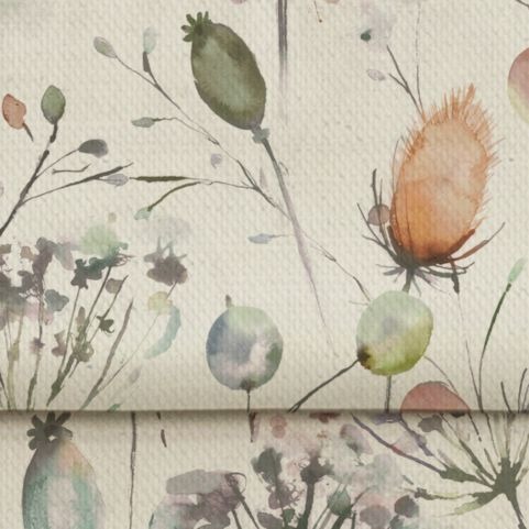 cotton blind fabric bornofi floral print