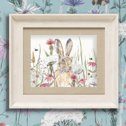 Winnie Hare Framed Print