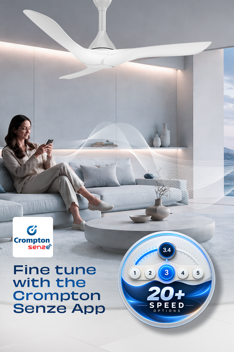 Fine Tune With The Crompton Senze App