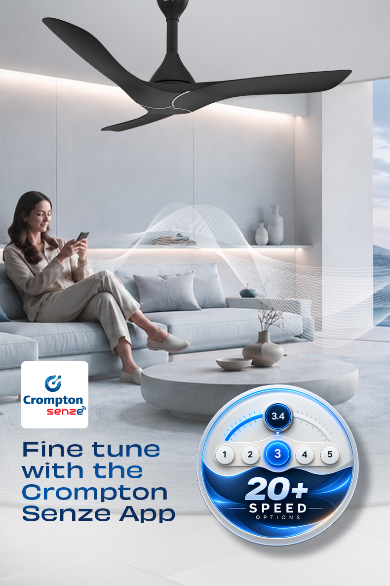 Fine Tune With The Crompton Senze App